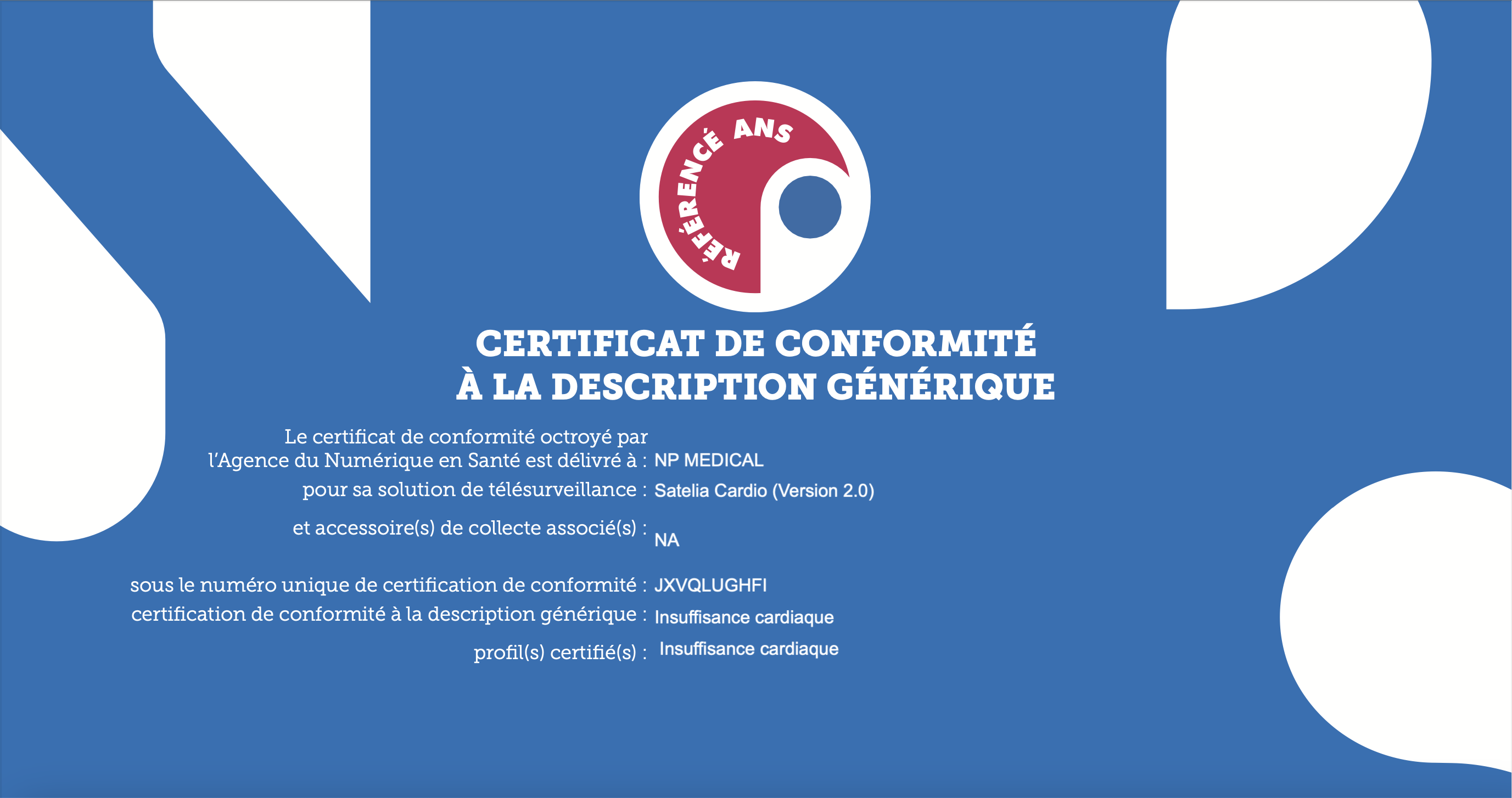Certificat de conformité à la description générique-Satelia Cardio-JXVQLUGHFI-Signé
