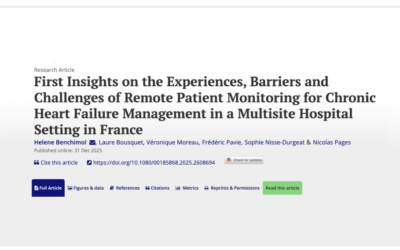 Télésurveillance et insuffisance cardiaque : retours terrains d’un dispositif multisite