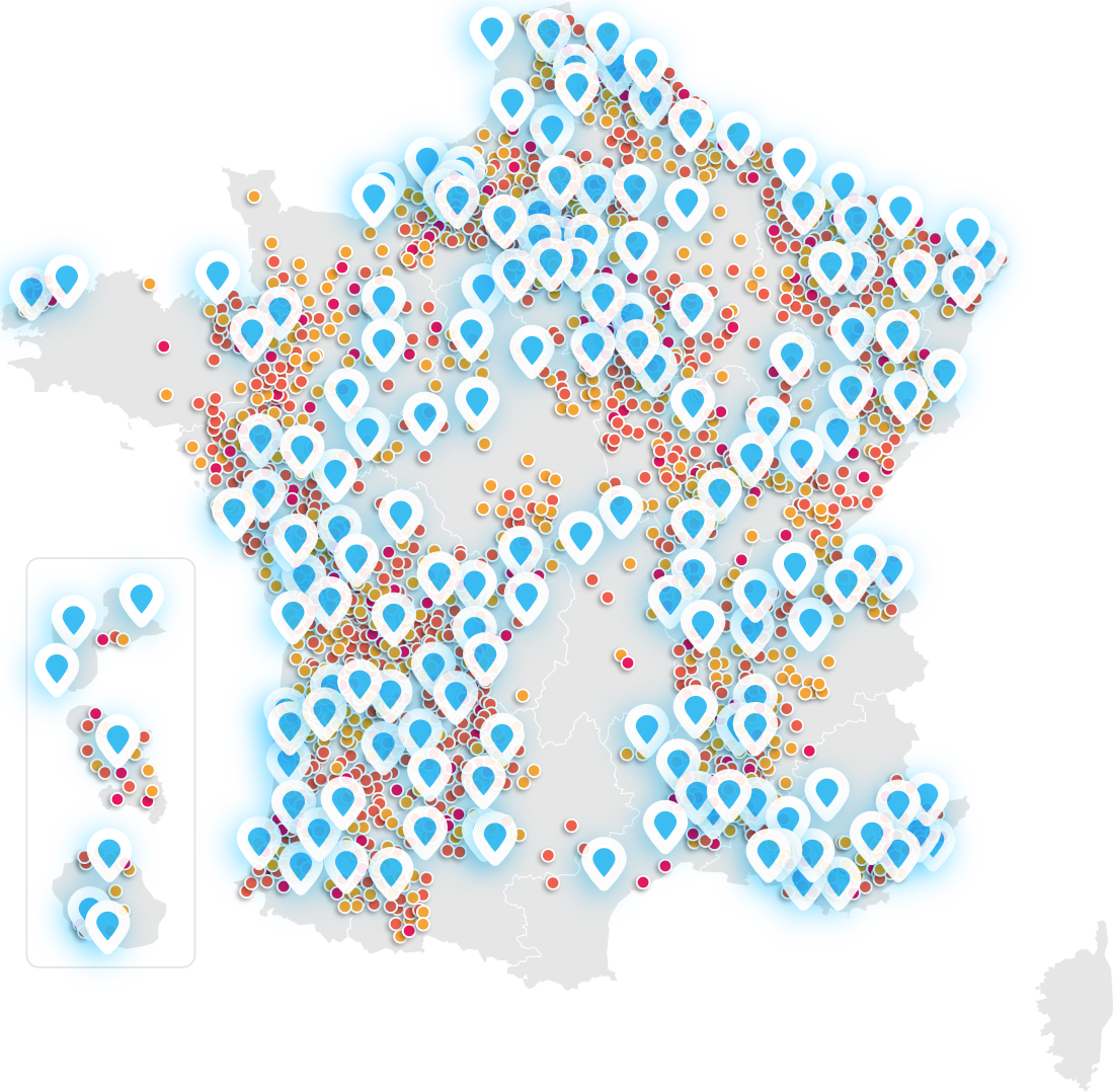 carte France Satelia® Cardio 2023